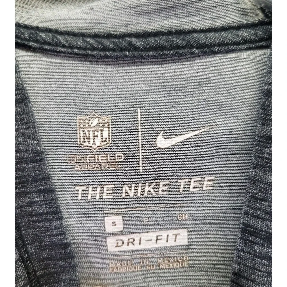 Nike Tee New Orleans Saints Training Light Hoodie Men Size Small NFL LS  #620413